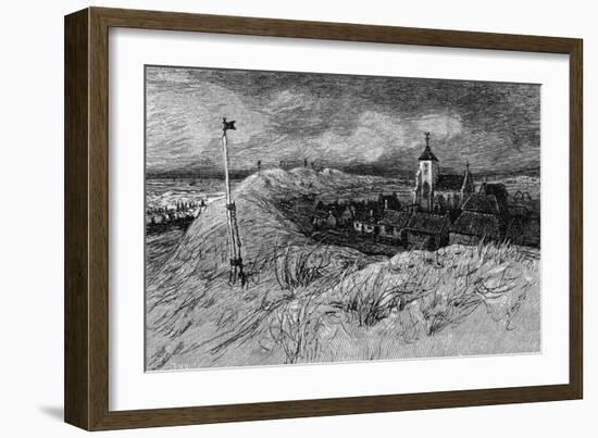 Netherlands Dykes-GH Boughton-Framed Art Print