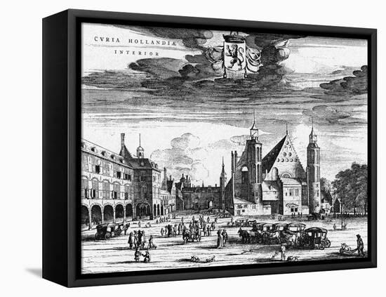 Netherlands, Hague-W Blaeu-Framed Stretched Canvas