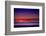 Netherlands, Holland, Beach on the West Frisian Island of Texel, North Holland, Sunset-Beate Margraf-Framed Photographic Print