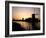 Netherlands, Kinderdijk, Canal, Windmills, Evening Mood-Thonig-Framed Photographic Print