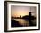 Netherlands, Kinderdijk, Canal, Windmills, Evening Mood-Thonig-Framed Photographic Print