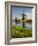 Netherlands, Kinderdijk, Windmills with evening light along the canals.-Terry Eggers-Framed Photographic Print