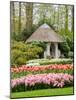 Netherlands, Lisse. Flower displays at Keukenhof Gardens.-Julie Eggers-Mounted Photographic Print