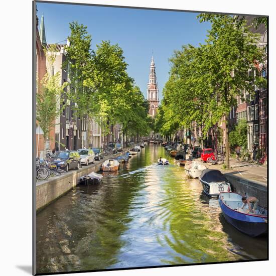 Netherlands, North Holland, Amsterdam. the Zuiderkerk Bell Tower-Francesco Iacobelli-Mounted Photographic Print