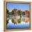 Netherlands, North Holland, Amsterdam. Typical Houses and Houseboats on Amstel River-Francesco Iacobelli-Framed Premier Image Canvas