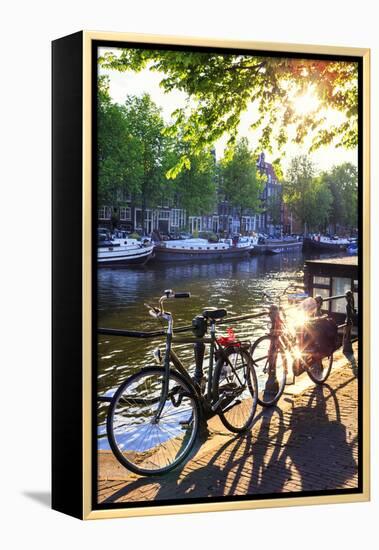 Netherlands, North Holland, Amsterdam-Francesco Iacobelli-Framed Premier Image Canvas