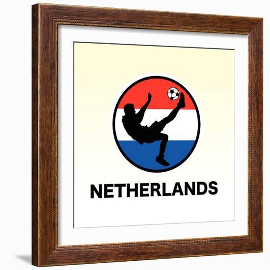 Netherlands Soccer-null-Framed Giclee Print