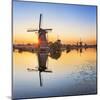 Netherlands, South Holland, Kinderdijk. Windmills-Francesco Iacobelli-Mounted Photographic Print