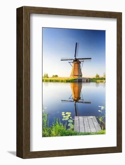 Netherlands, South Holland, Kinderdijk. Windmills-Francesco Iacobelli-Framed Photographic Print