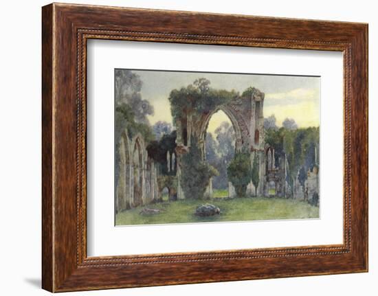 Netley Abbey, West, 1908-Warwick Goble-Framed Photographic Print