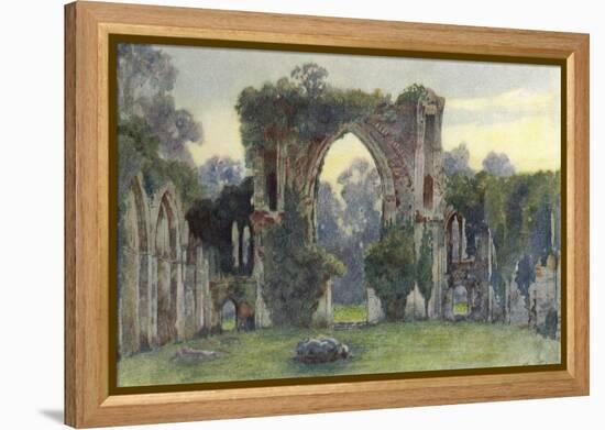 Netley Abbey, West, 1908-Warwick Goble-Framed Premier Image Canvas