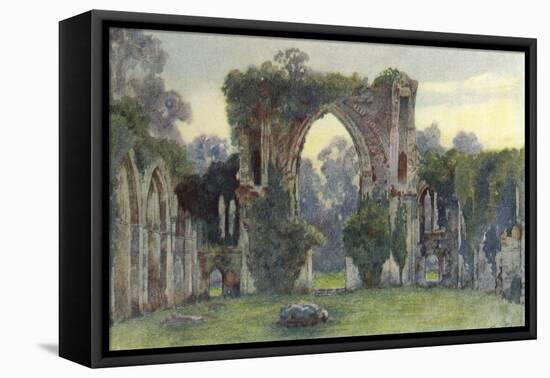 Netley Abbey, West, 1908-Warwick Goble-Framed Premier Image Canvas