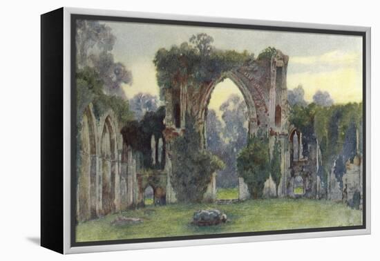 Netley Abbey, West, 1908-Warwick Goble-Framed Premier Image Canvas