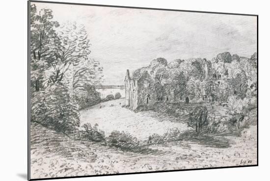 Netley Abbey-John Constable-Mounted Giclee Print