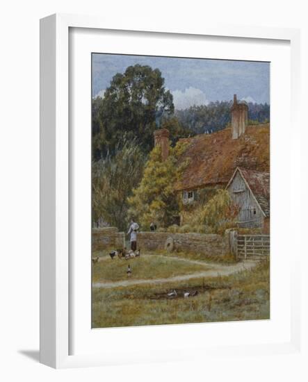 Netley Farm, Shere, Surrey-Helen Allingham-Framed Giclee Print