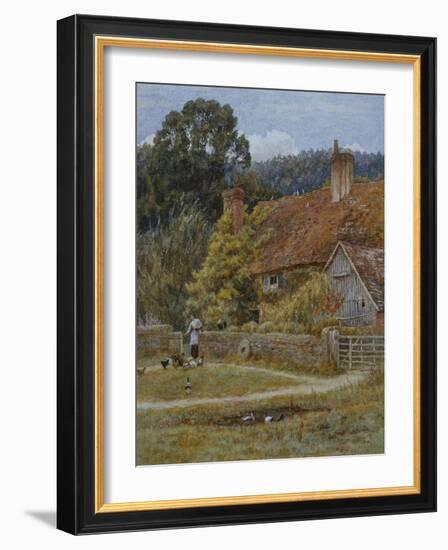 Netley Farm, Shere, Surrey-Helen Allingham-Framed Giclee Print