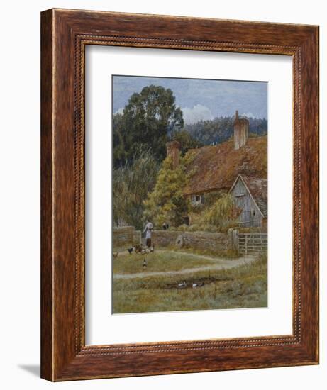 Netley Farm, Shere, Surrey-Helen Allingham-Framed Giclee Print