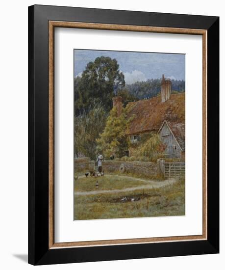 Netley Farm, Shere, Surrey-Helen Allingham-Framed Giclee Print