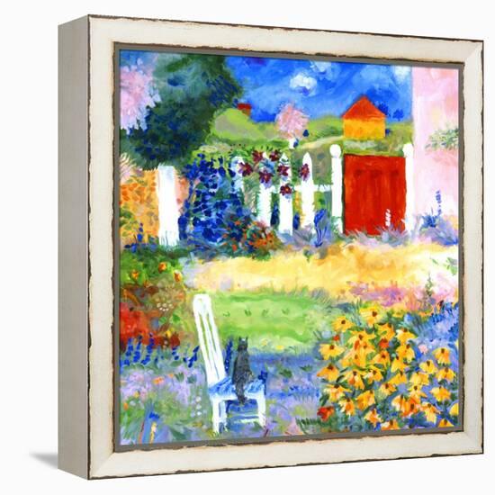 Netty Lives in Karlsruhe-Mike Smith-Framed Premier Image Canvas