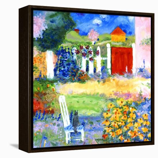 Netty Lives in Karlsruhe-Mike Smith-Framed Premier Image Canvas