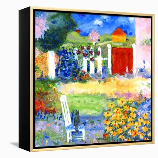 Netty Lives in Karlsruhe-Mike Smith-Framed Premier Image Canvas