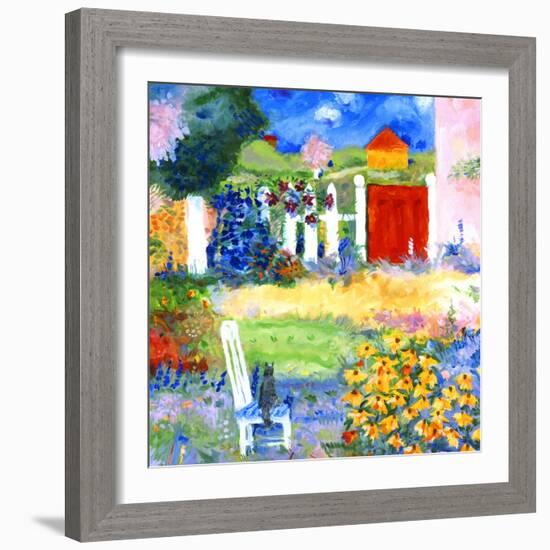 Netty Lives in Karlsruhe-Mike Smith-Framed Giclee Print