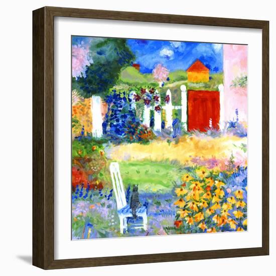 Netty Lives in Karlsruhe-Mike Smith-Framed Giclee Print