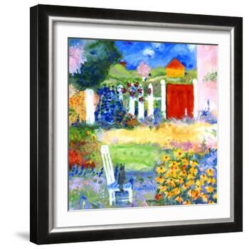 Netty Lives in Karlsruhe-Mike Smith-Framed Giclee Print