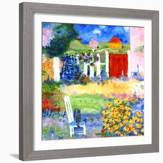 Netty Lives in Karlsruhe-Mike Smith-Framed Premium Giclee Print