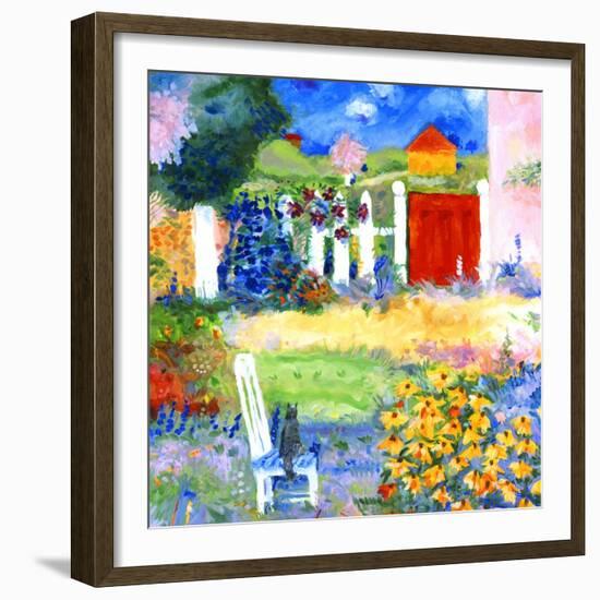 Netty Lives in Karlsruhe-Mike Smith-Framed Premium Giclee Print