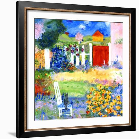 Netty Lives in Karlsruhe-Mike Smith-Framed Premium Giclee Print