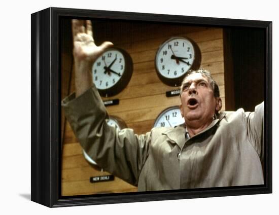 Network, Peter Finch, 1976-null-Framed Stretched Canvas