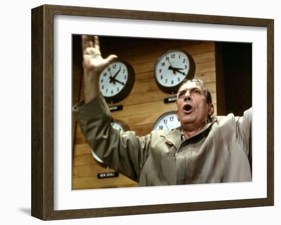 Network, Peter Finch, 1976-null-Framed Photo