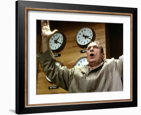 Network, Peter Finch, 1976-null-Framed Photo