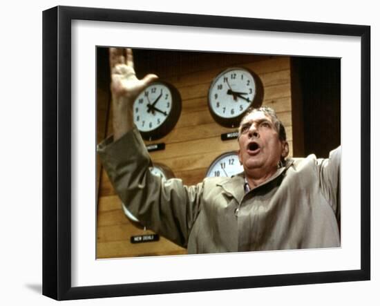 Network, Peter Finch, 1976-null-Framed Photo