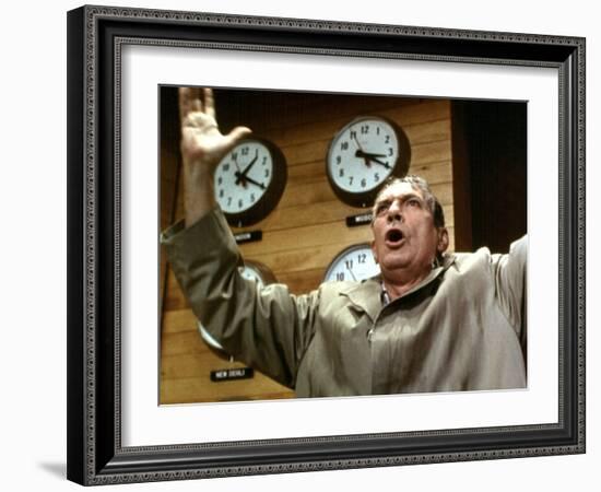 Network, Peter Finch, 1976-null-Framed Photo