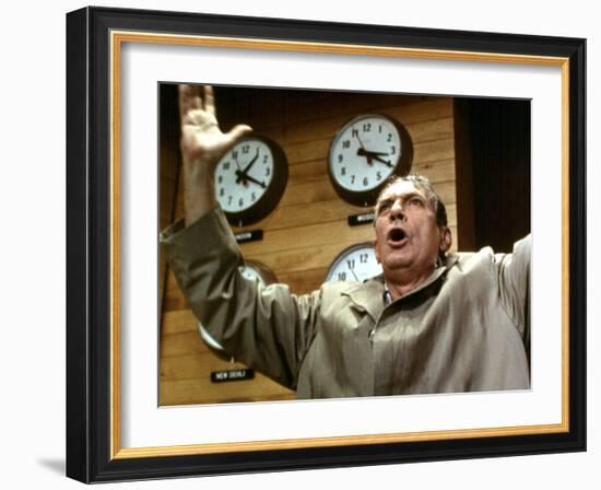 Network, Peter Finch, 1976-null-Framed Photo