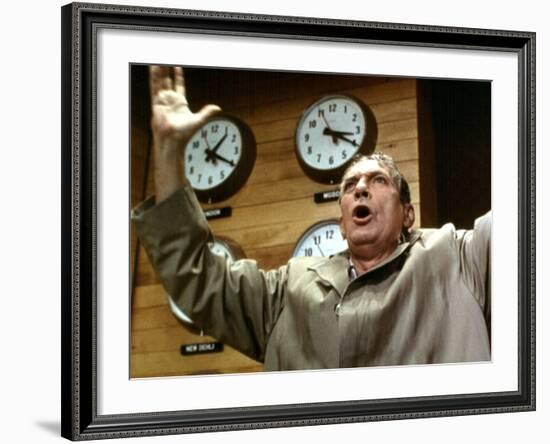 Network, Peter Finch, 1976-null-Framed Photo