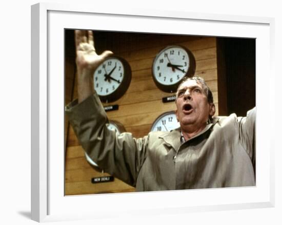 Network, Peter Finch, 1976-null-Framed Photo