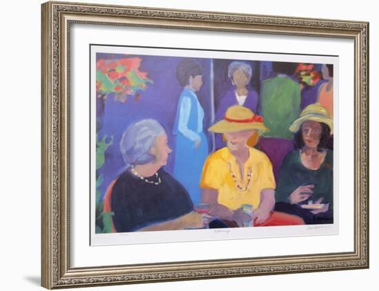 Networking-Zora Buchanan-Framed Collectable Print