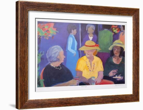 Networking-Zora Buchanan-Framed Collectable Print