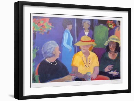 Networking-Zora Buchanan-Framed Collectable Print