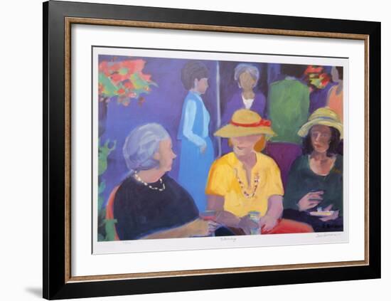 Networking-Zora Buchanan-Framed Collectable Print