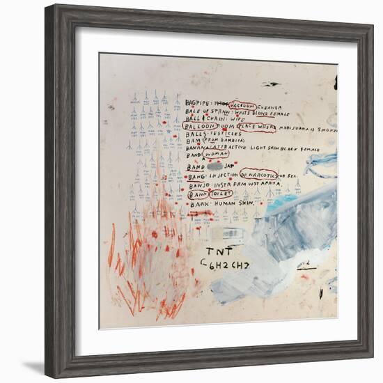 Neu-Jean-Michel Basquiat-Framed Giclee Print