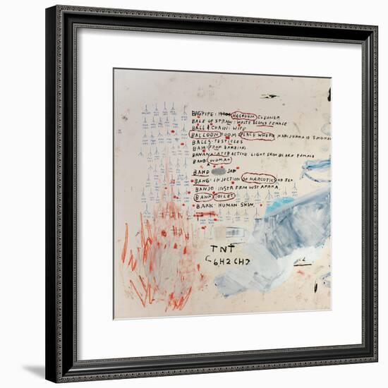 Neu-Jean-Michel Basquiat-Framed Giclee Print