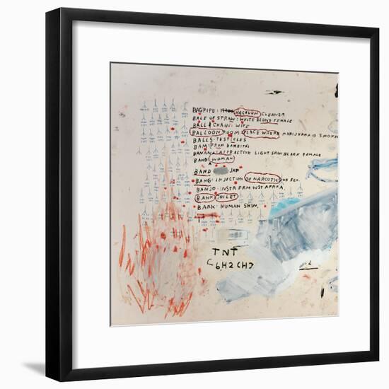 Neu-Jean-Michel Basquiat-Framed Giclee Print