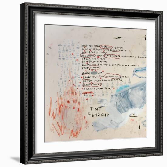 Neu-Jean-Michel Basquiat-Framed Giclee Print