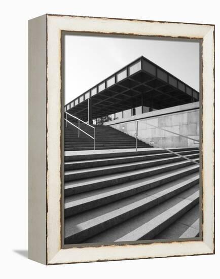 Neue Nationalgalerie (By Mies Van Der Rohe), Berlin, Germany-Jon Arnold-Framed Premier Image Canvas