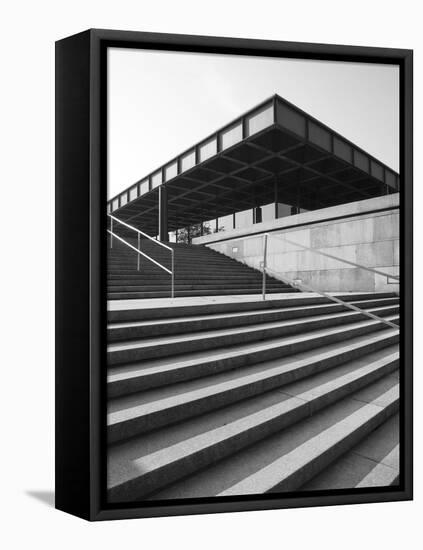 Neue Nationalgalerie (By Mies Van Der Rohe), Berlin, Germany-Jon Arnold-Framed Premier Image Canvas