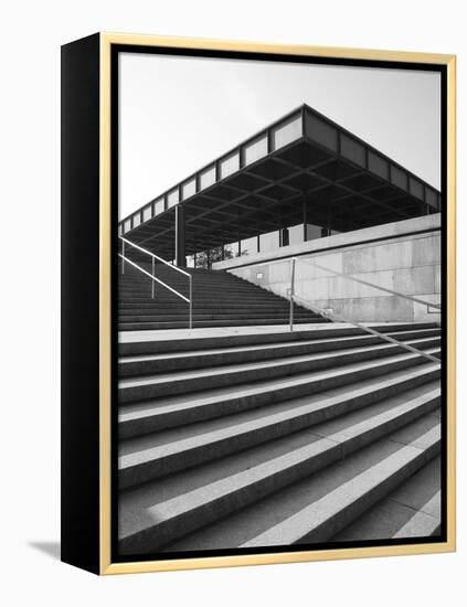 Neue Nationalgalerie (By Mies Van Der Rohe), Berlin, Germany-Jon Arnold-Framed Premier Image Canvas